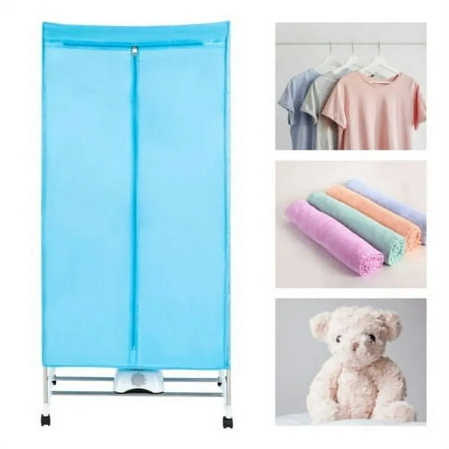 1000W Portable Electric Clothes Dryer Mini Laundry Dryer Machine Clothes Dry