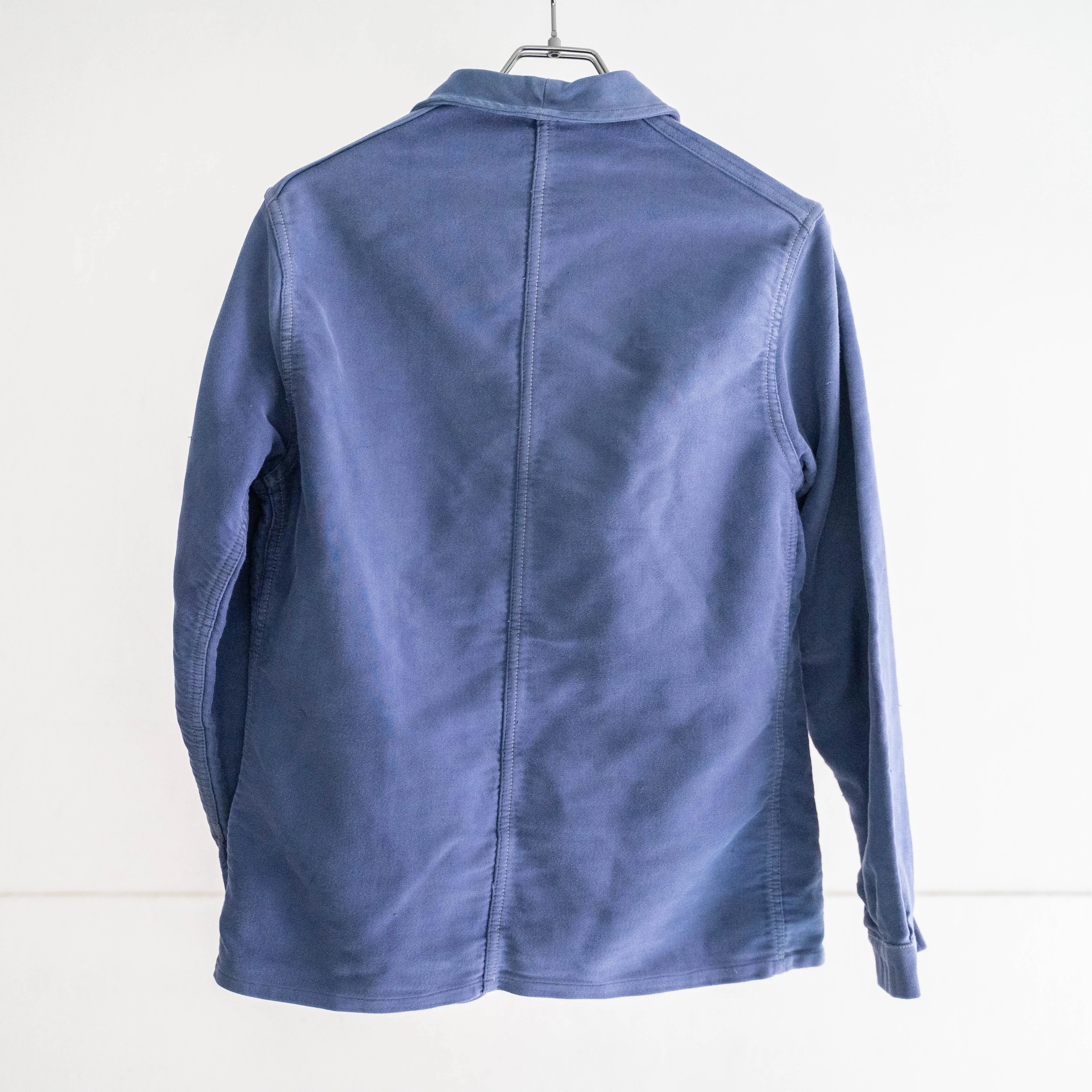 1950-60s France blue moleskin work jacket