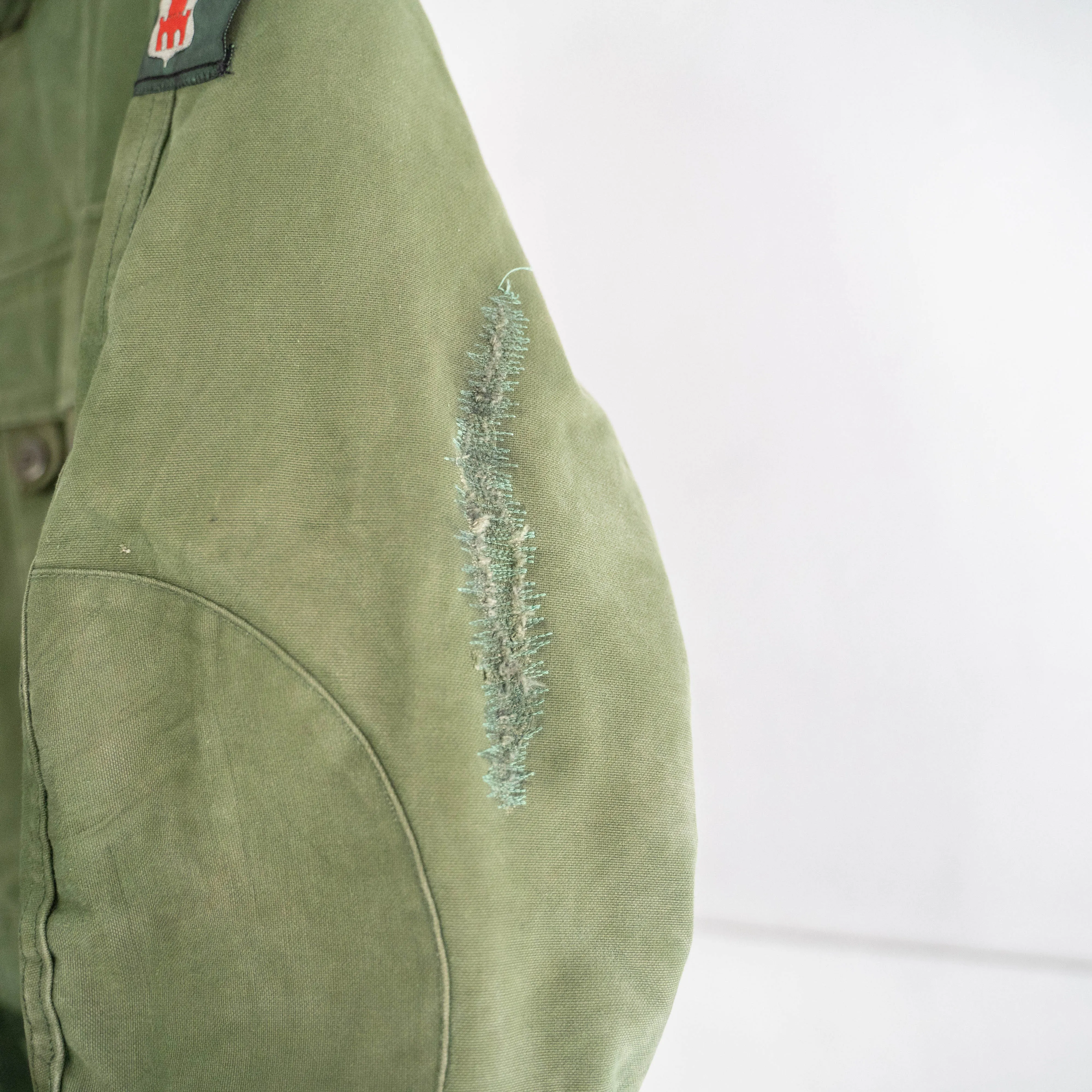 1960-70s Swedish military motorcycle jacket -with liner- 'good repair'