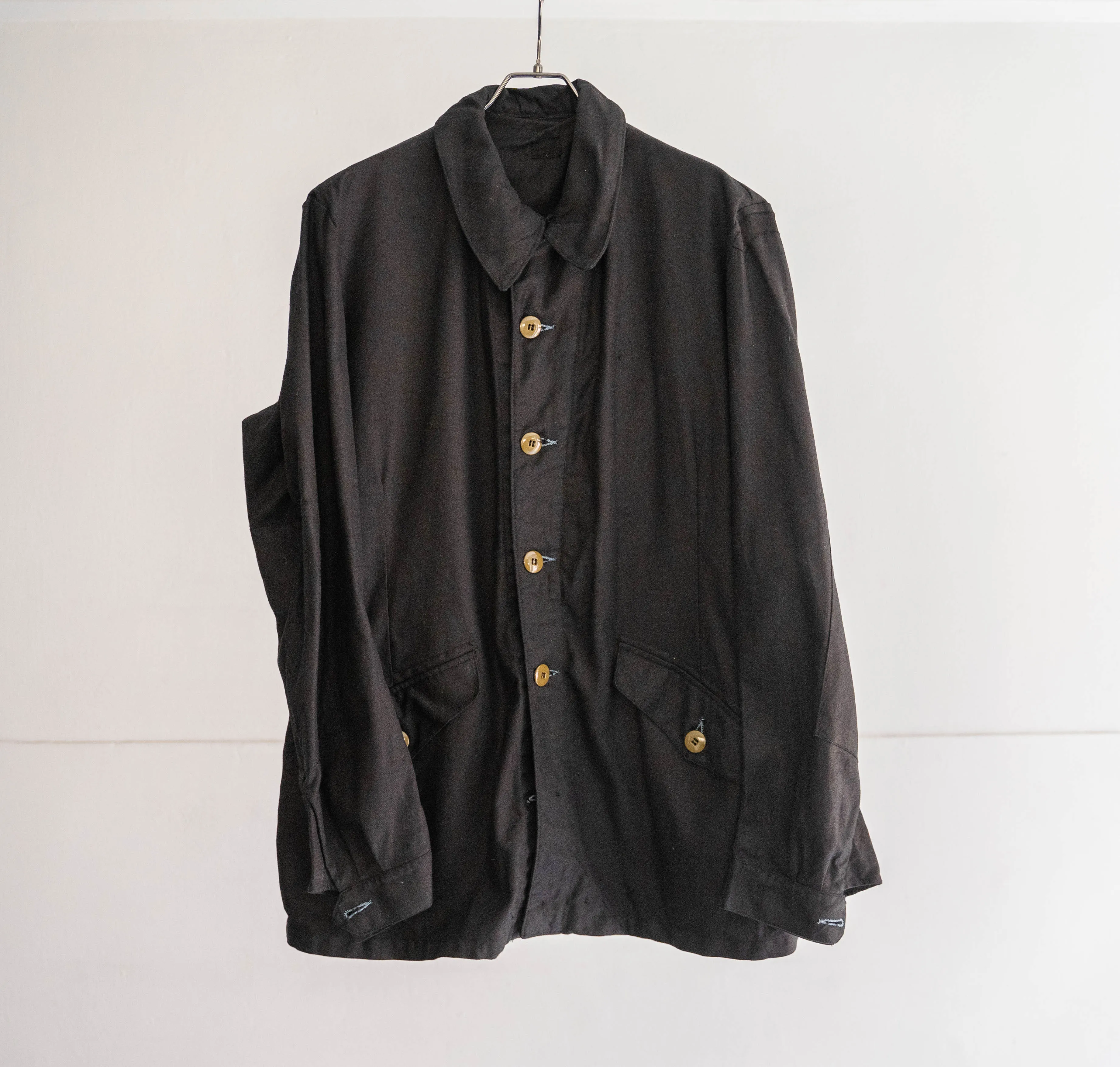 1960s Swedish military M59 jacket -black dyed-