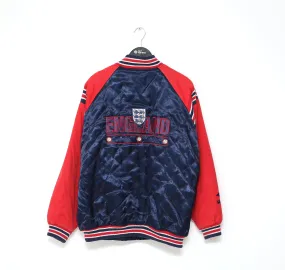 1992/93 ENGLAND Vintage Umbro Bomber Jacket (L) Gascoigne Platt Shearer Era