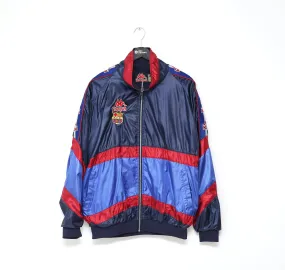 1995/97 BARCELONA Vintage Kappa Track Top Football Jacket (XL) Ronaldo Era