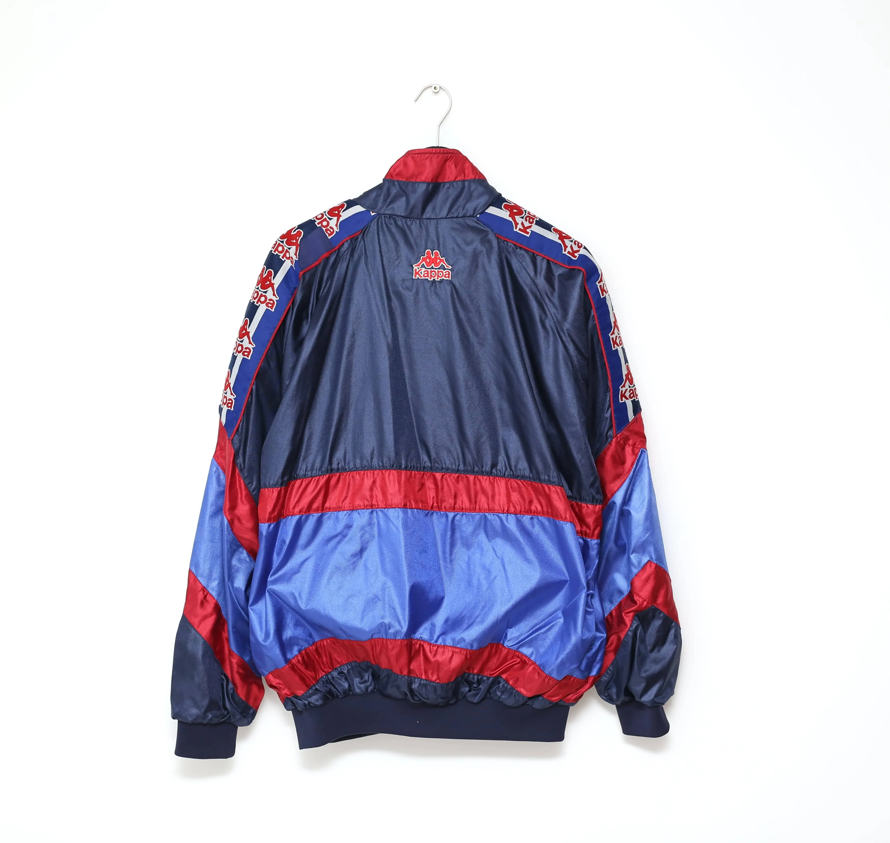 1995/97 BARCELONA Vintage Kappa Track Top Football Jacket (XL) Ronaldo Era