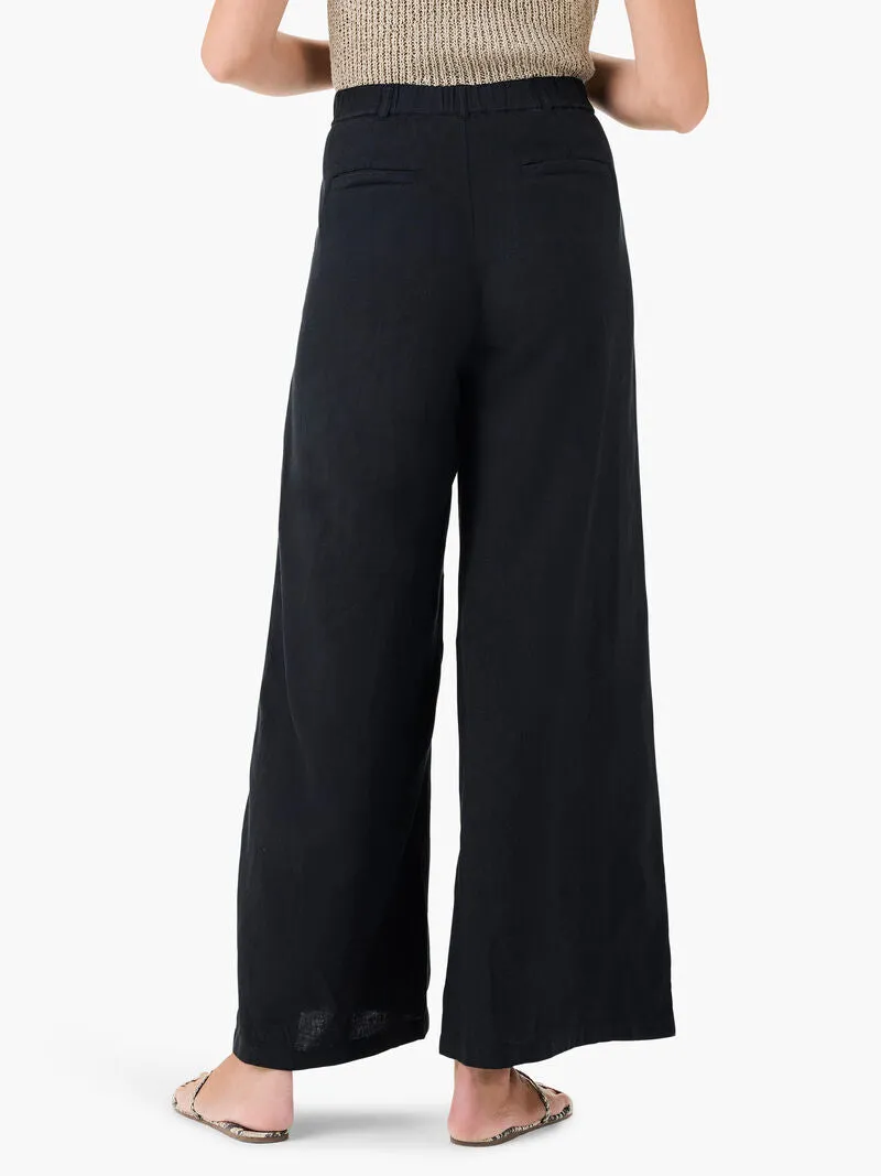 31' RUMBA LINEN WIDE LEG TROUSER