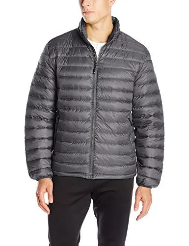 32 Degrees Men's Nano Light Packable Down Jacket, Asphalt, Small