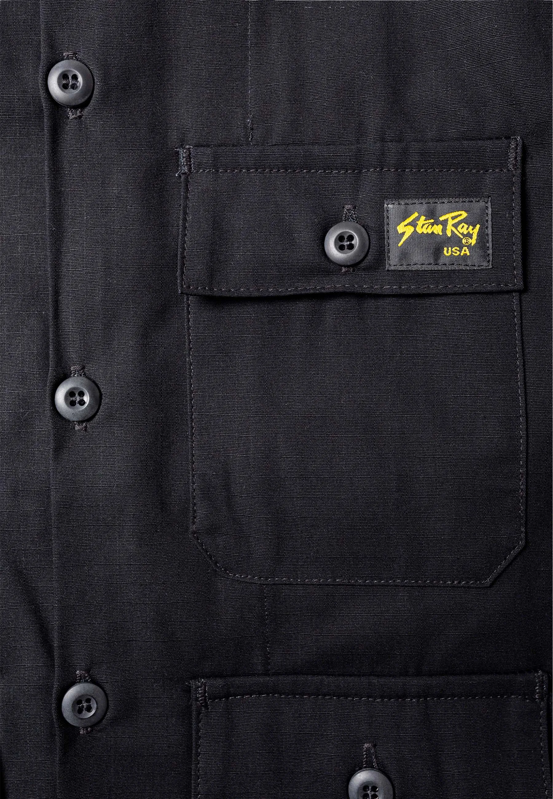 4 Pocket Jacket - Black Ripstop