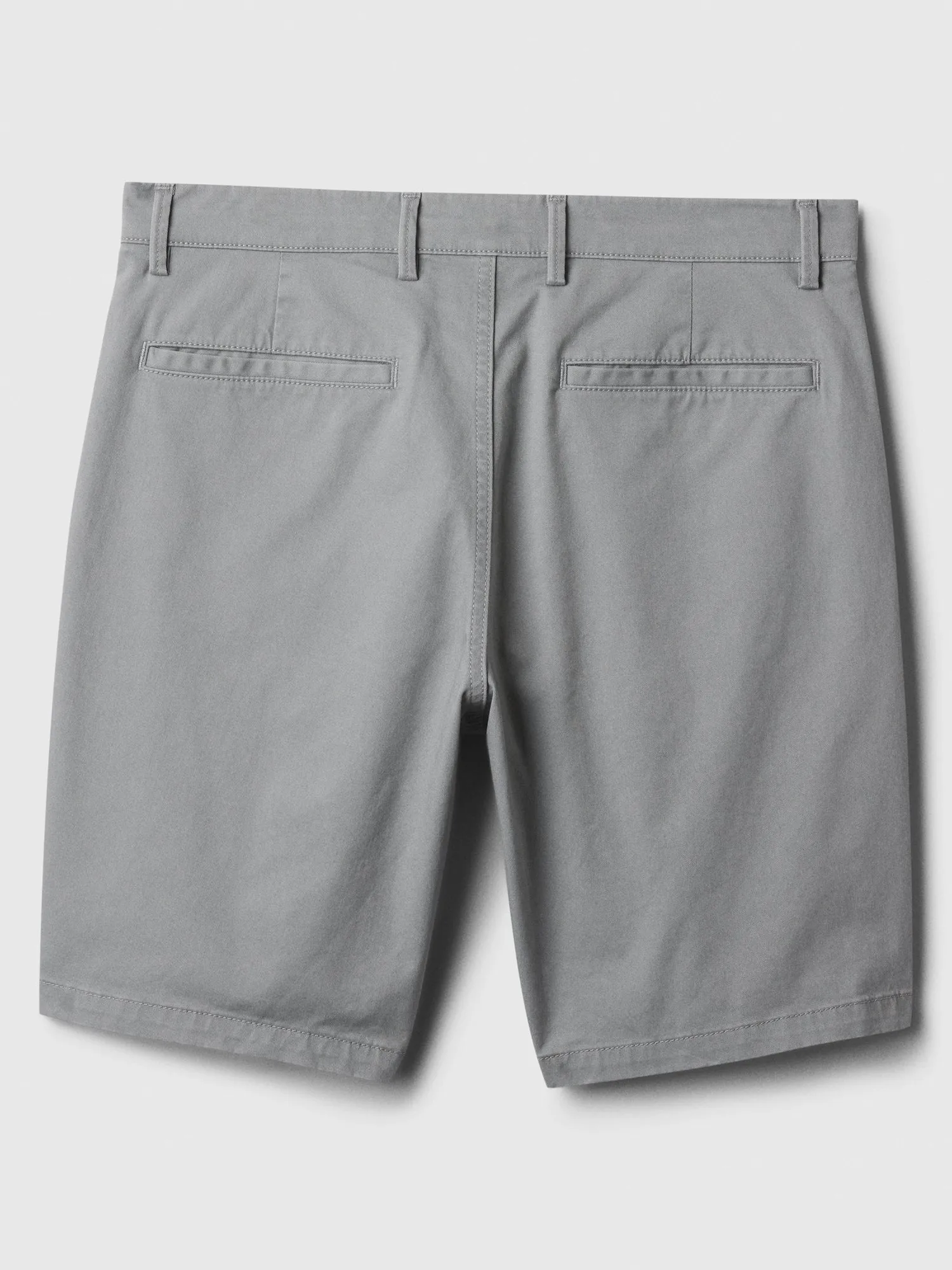 9" Essential Khaki Shorts with Washwell