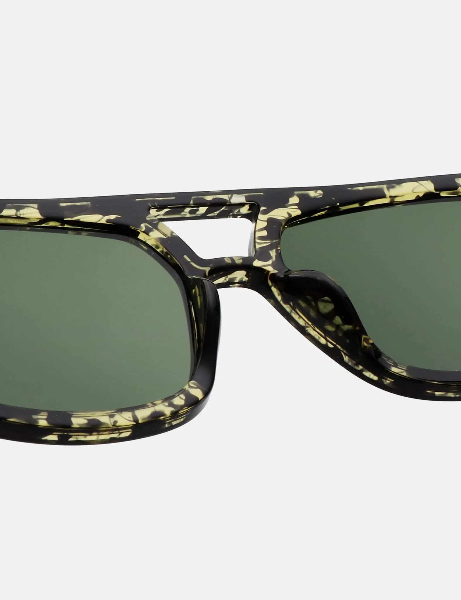 A. Kjaerbede Kaya Sunglasses - Black/Yellow Tortoise