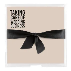 Acrylic Notepad Set | Wedding Business