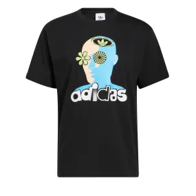 adidas Adiplay Head SS T-Shirt Herren Black Multicolor