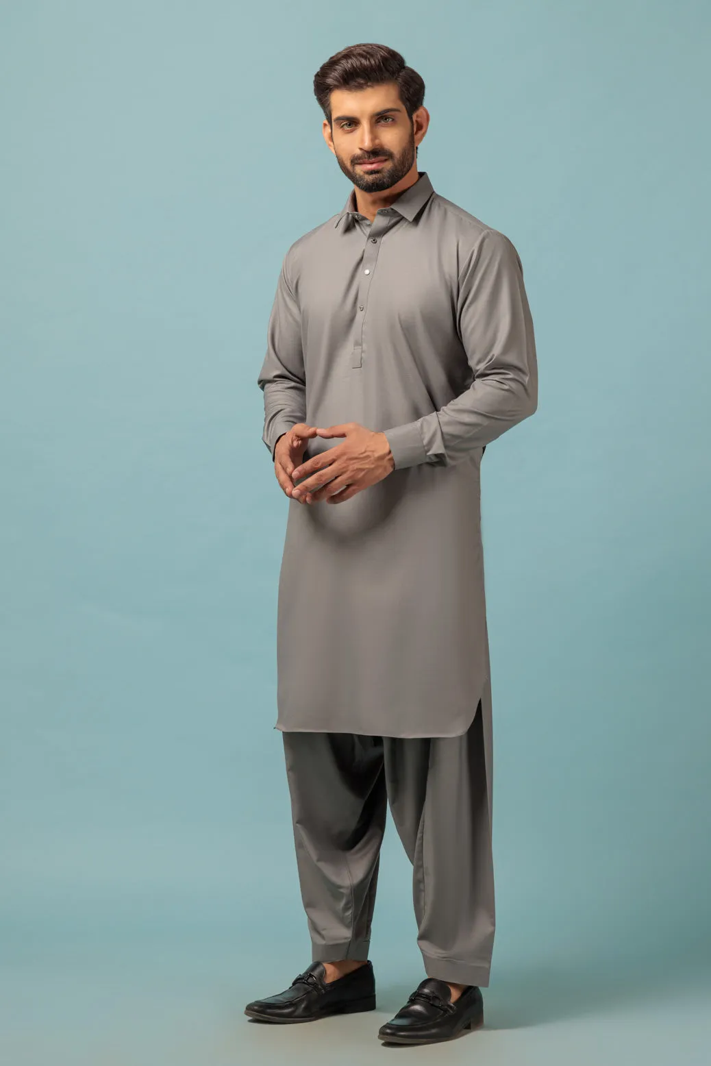 ALBASTER-BLENDED-SHALWAR SUIT - (GSSW23-004)