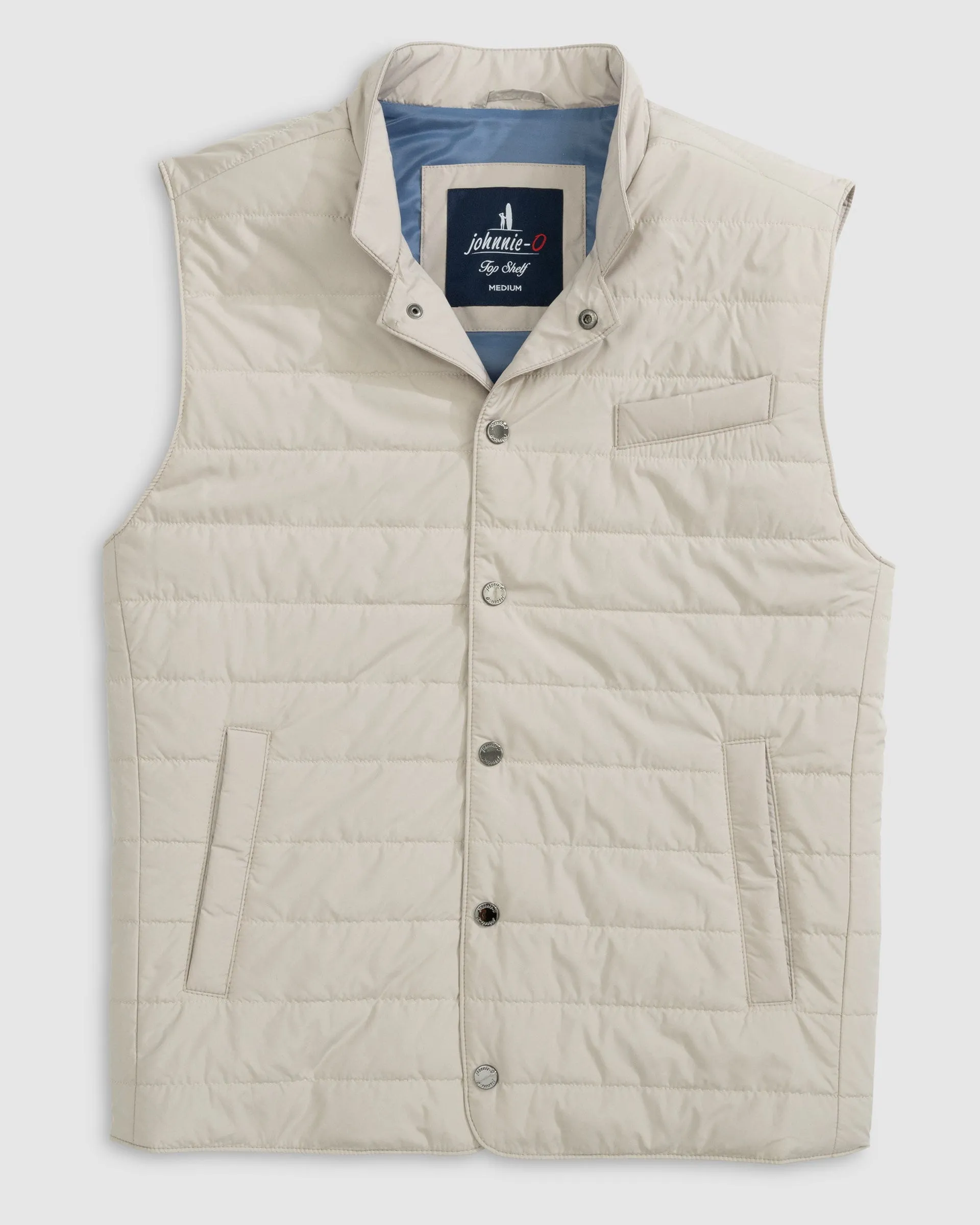 Apo Quilted Button Up Vest