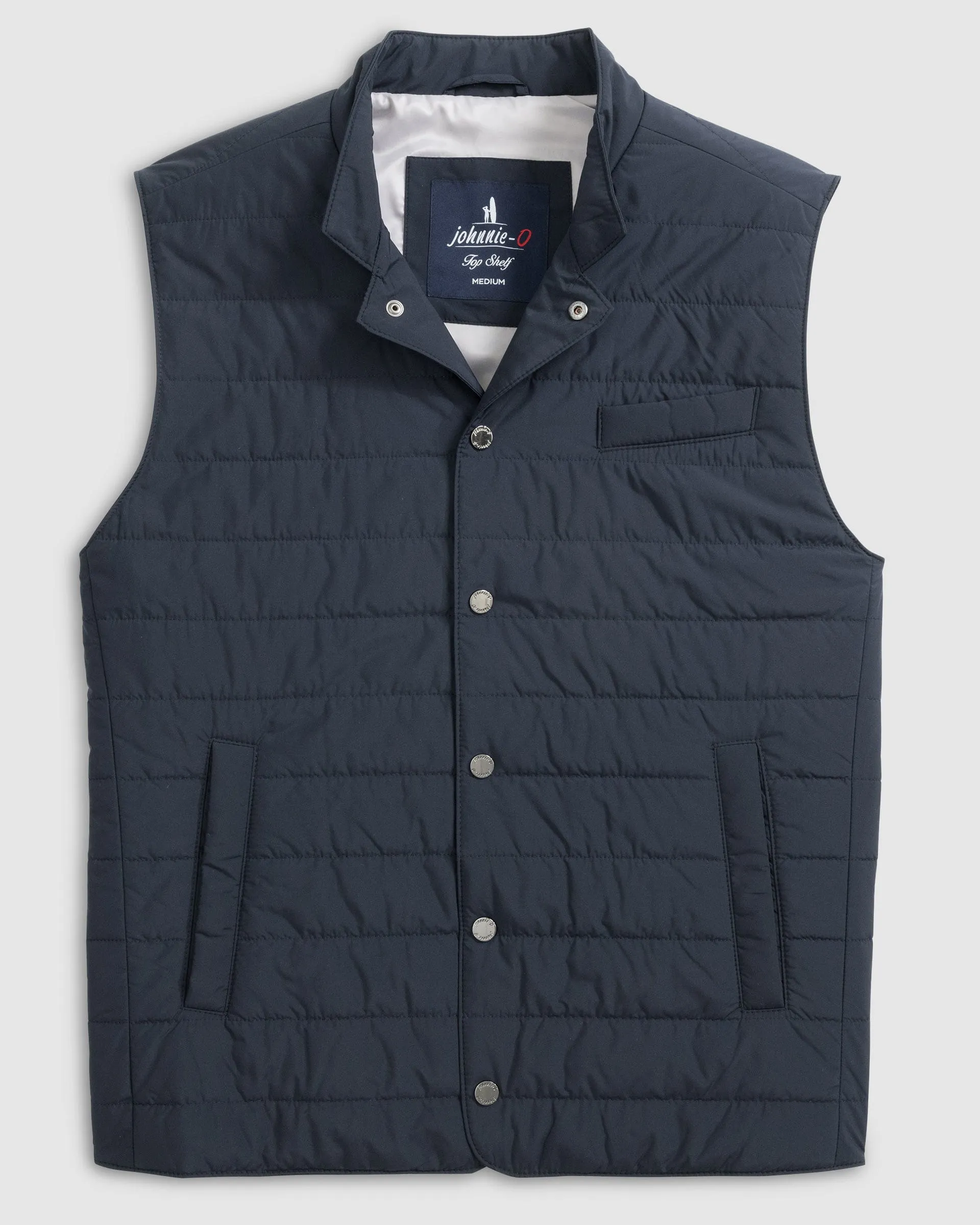 Apo Quilted Button Up Vest