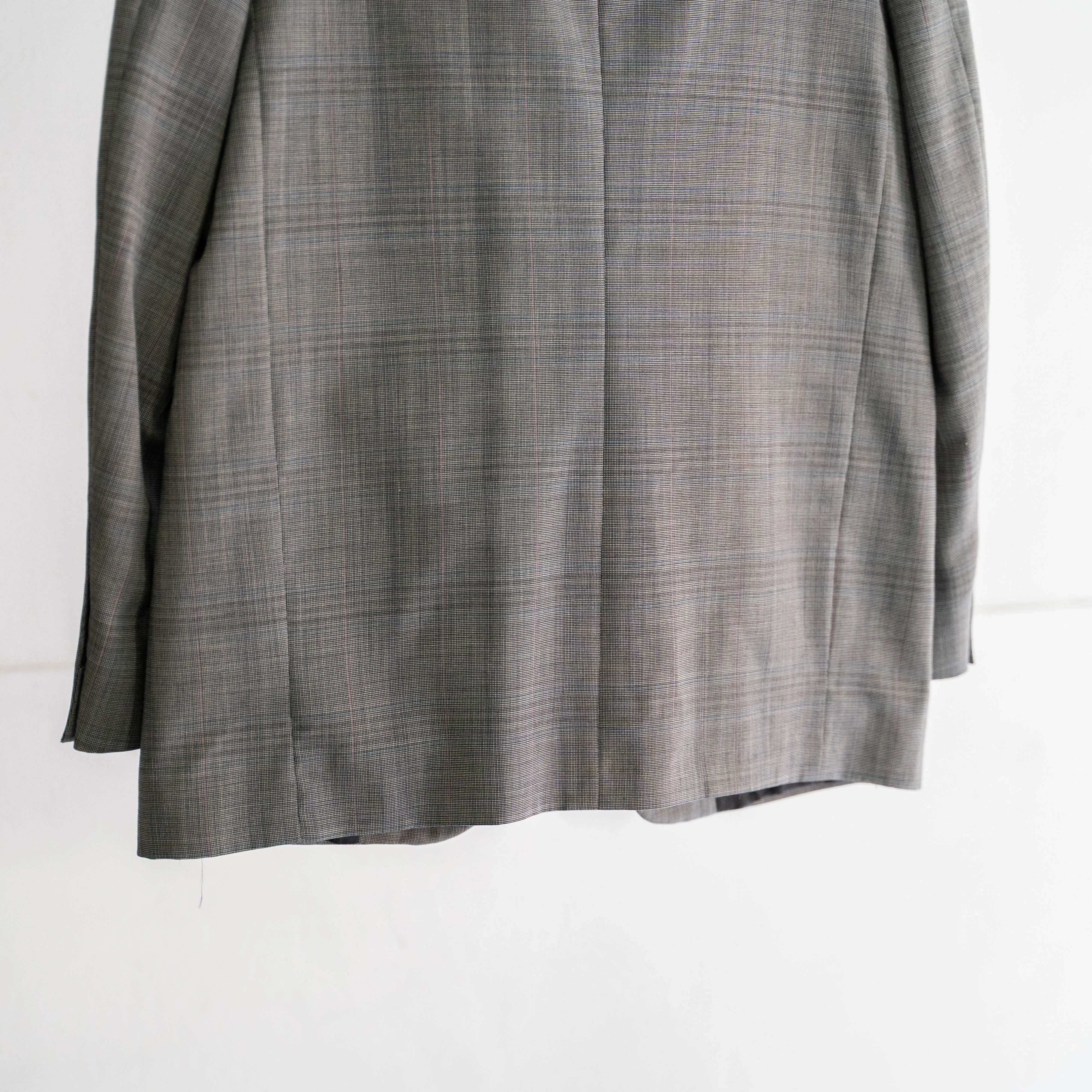 around 1980s USA glen checked tailored jacket