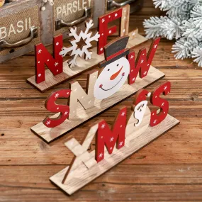 ASSORTED 2-PIECE CHRISTMAS ELEMENT ORNAMENT