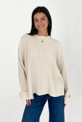 Avalon Sweater in Cream