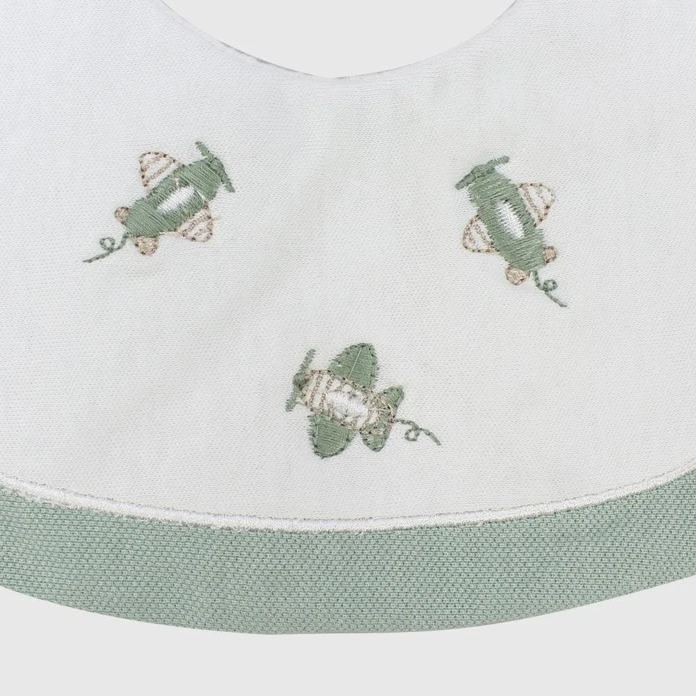 Baby Airplanes Bib