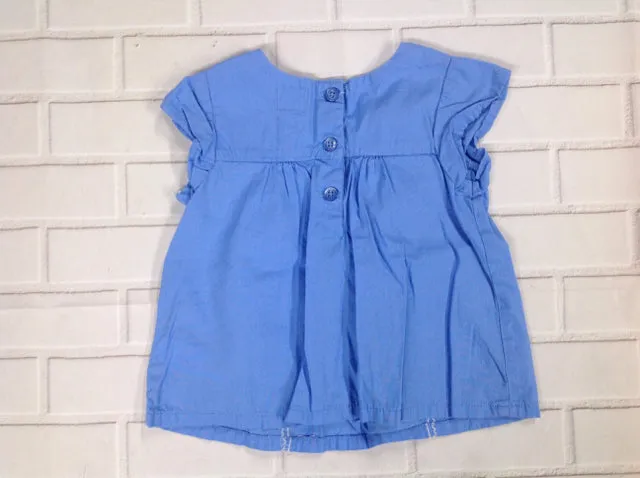 Baby Gap Blue & White Top