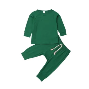 Baby Layette - Infant Basics - Long Sleeve Loungewear Set