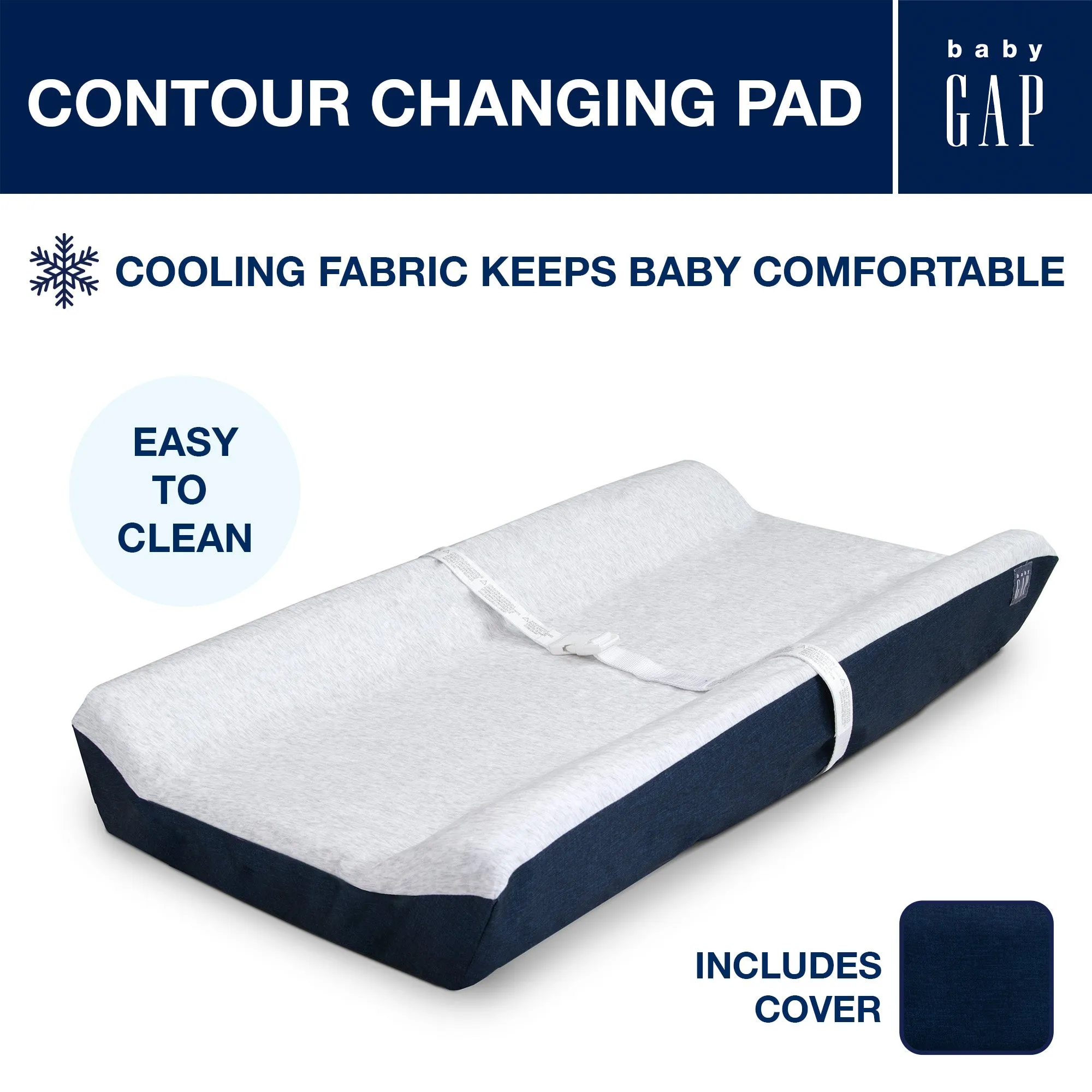 babyGap Contoured Changing Pad with Cooling Cover