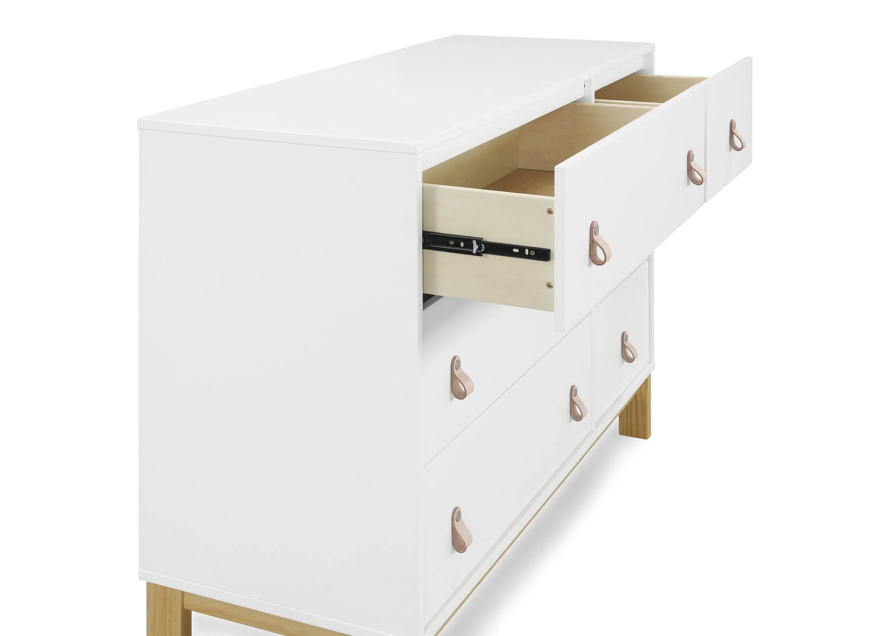 babyGap Legacy 6 Drawer Dresser with Leather Pulls and Interlocking Drawers