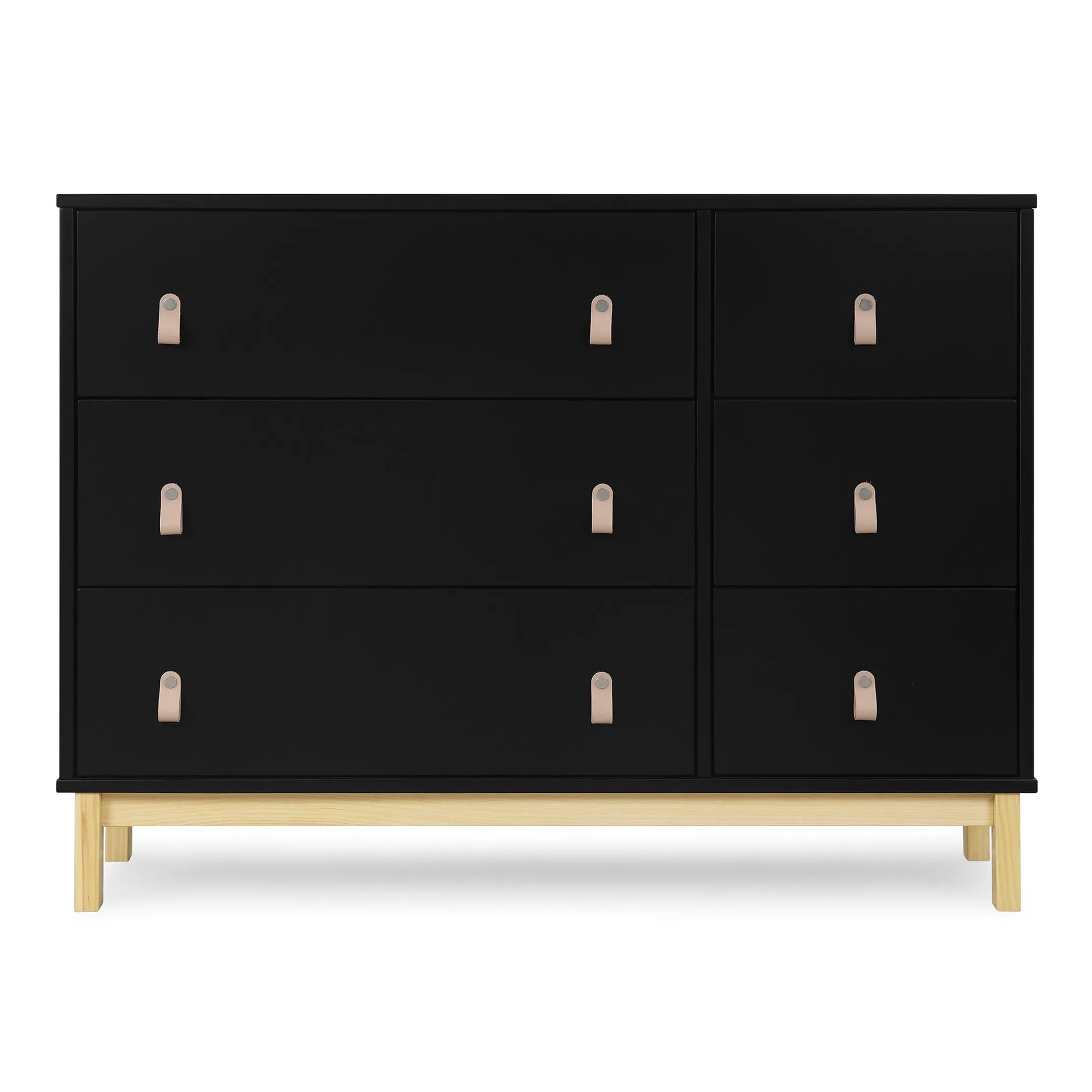 babyGap Legacy 6 Drawer Dresser with Leather Pulls and Interlocking Drawers