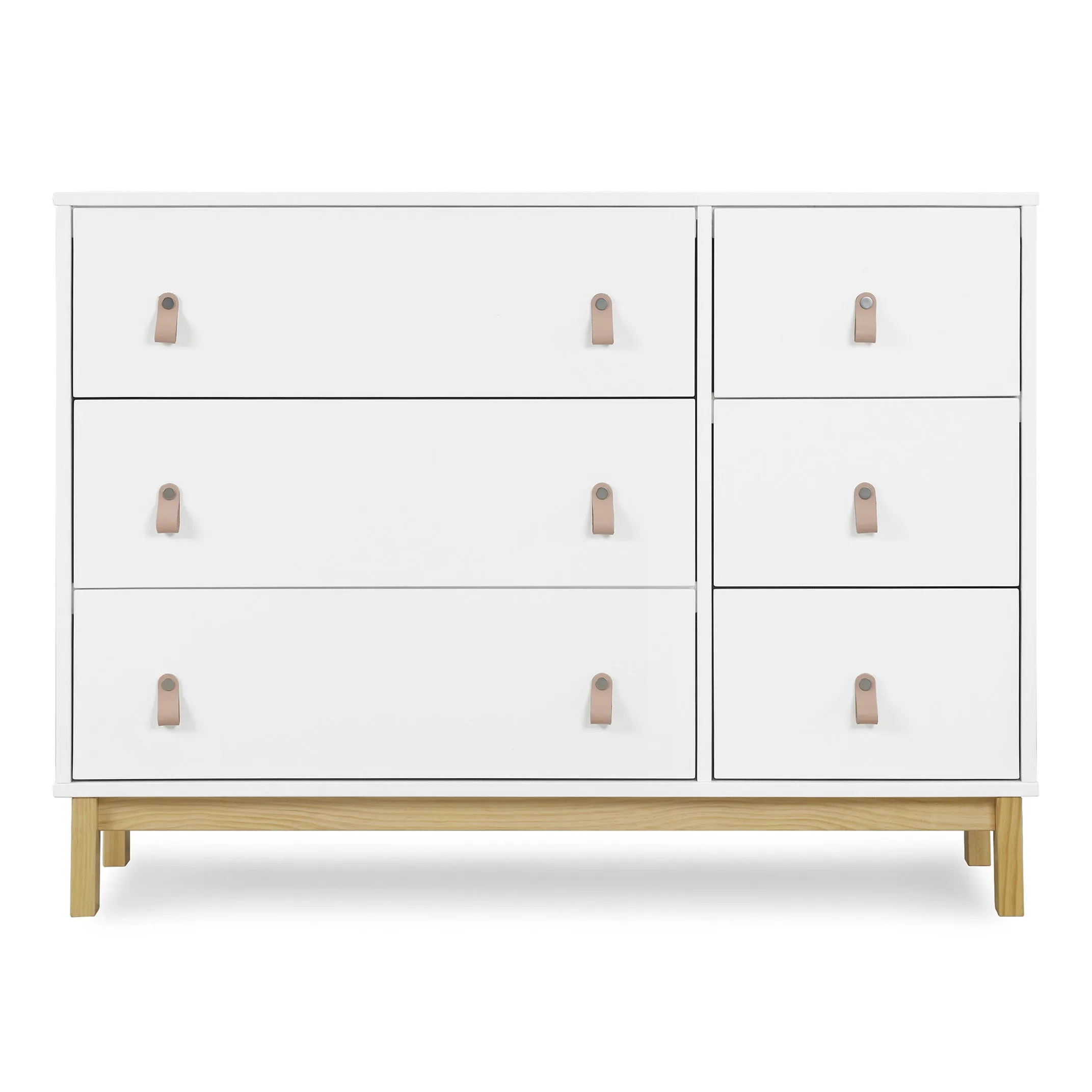 babyGap Legacy 6 Drawer Dresser with Leather Pulls and Interlocking Drawers