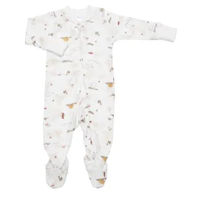 Bamboo baby sleeper - Desert