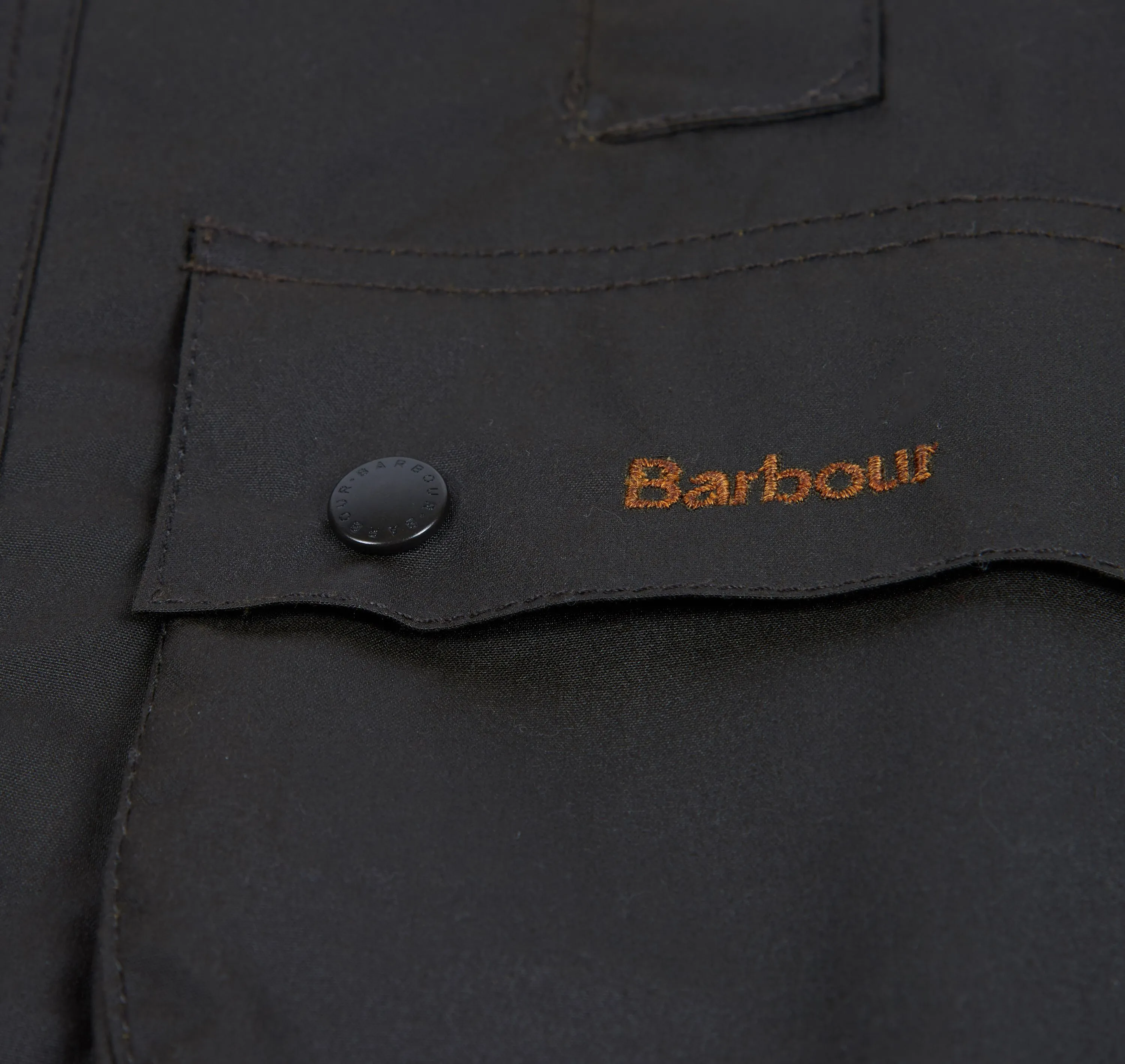 Barbour Boys Beaufort Waxed Jacket Olive CWX0021 OL75