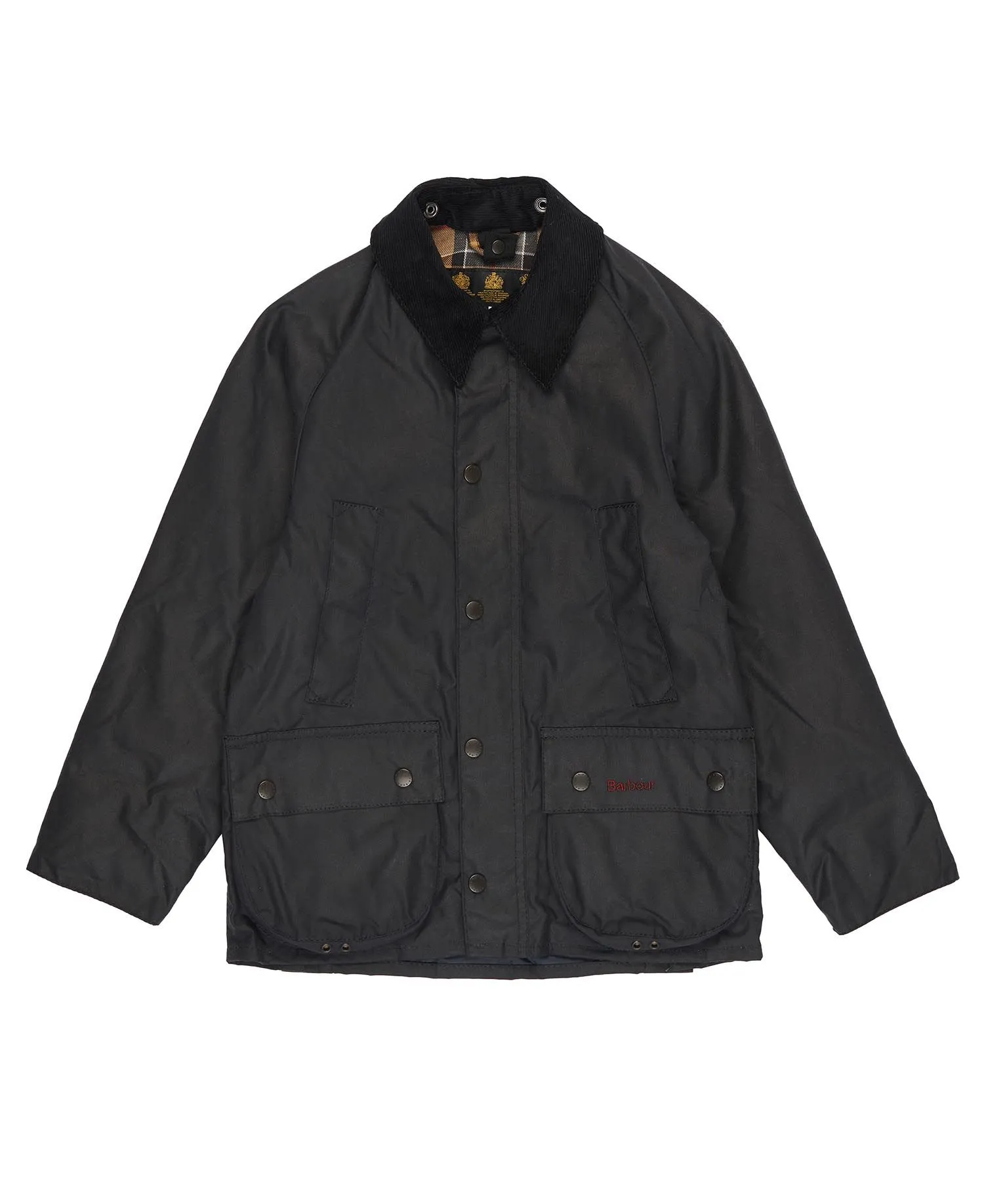 Barbour Boys Bedale Waxed Jacket Navy CWX0019 NY95