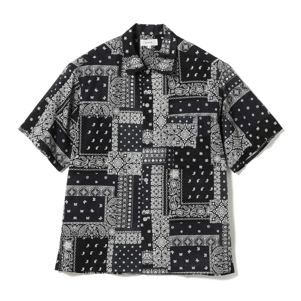 BEAMS DOT Vintage Style Bandana Overshirt