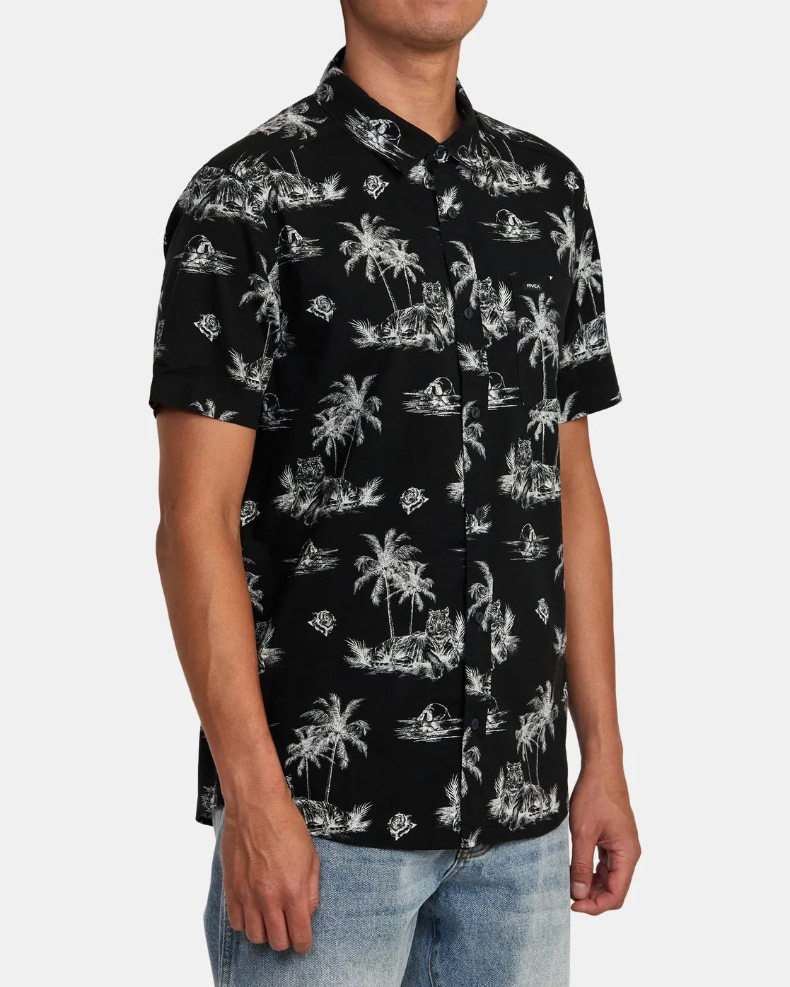 Benjamin Jeanjean Prowler Short Sleeve Shirt - Black