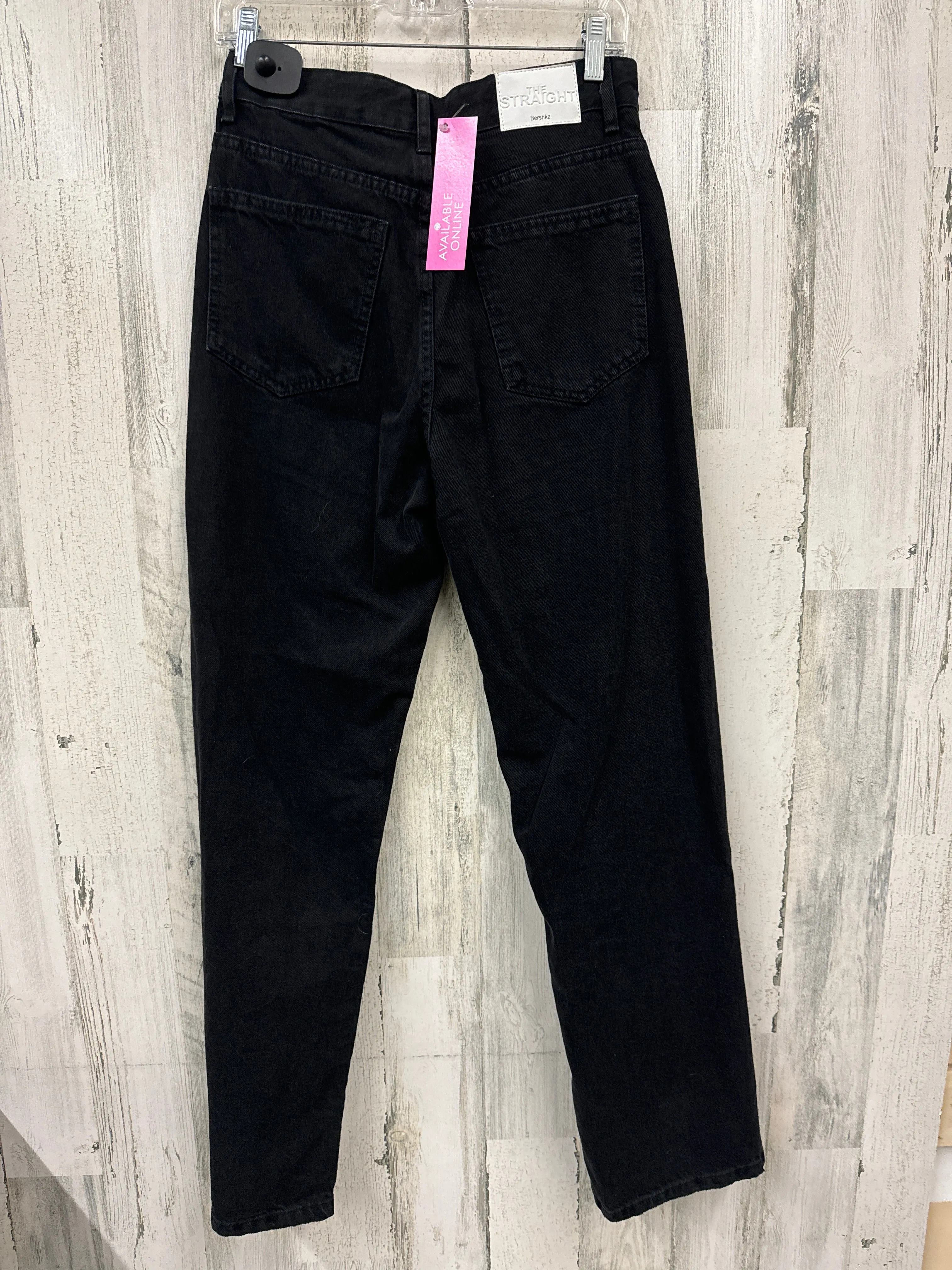 Black Denim Jeans Straight Clothes Mentor, Size 6