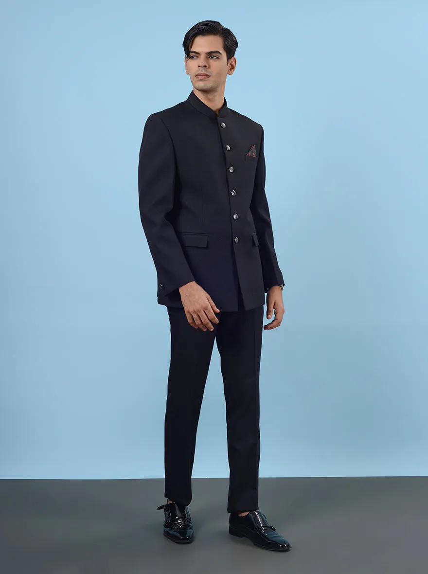 Black Jodhpuri Suit | JadeBlue