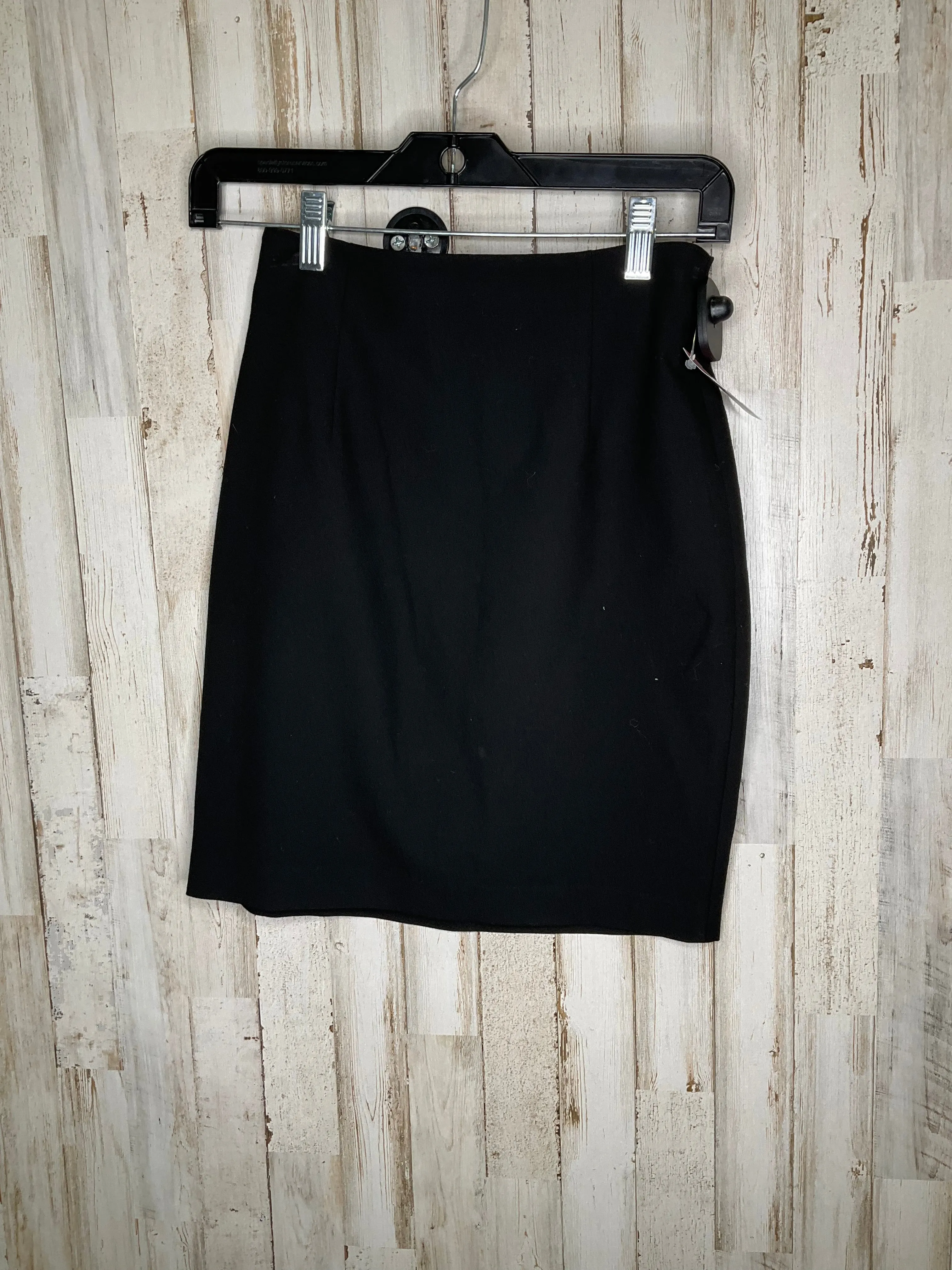 Black Skirt Midi Zara Basic, Size Xs