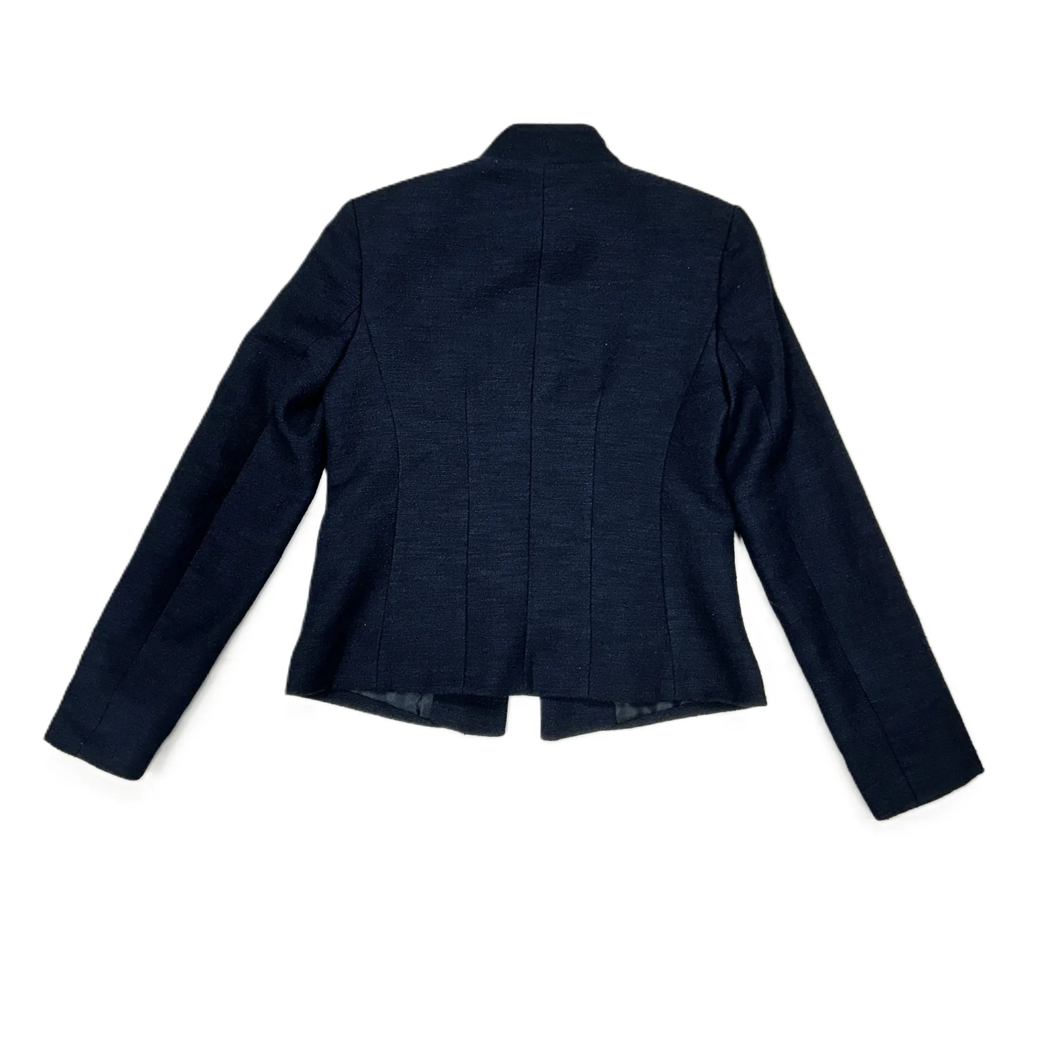 Blazer By Zara In Blue & Gold, Size: Xs