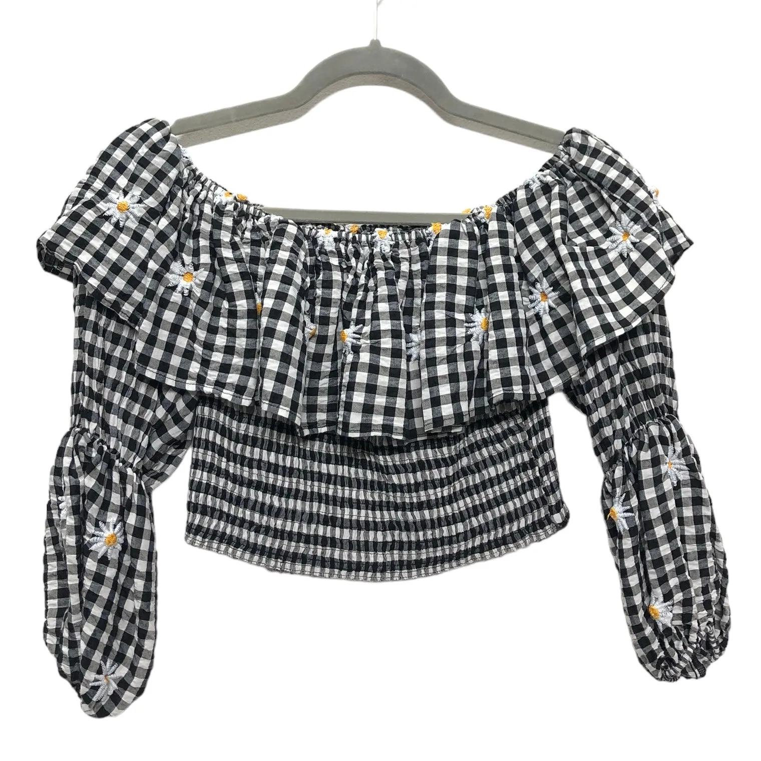 Blouse 3/4 Sleeve By Zara  Size: S