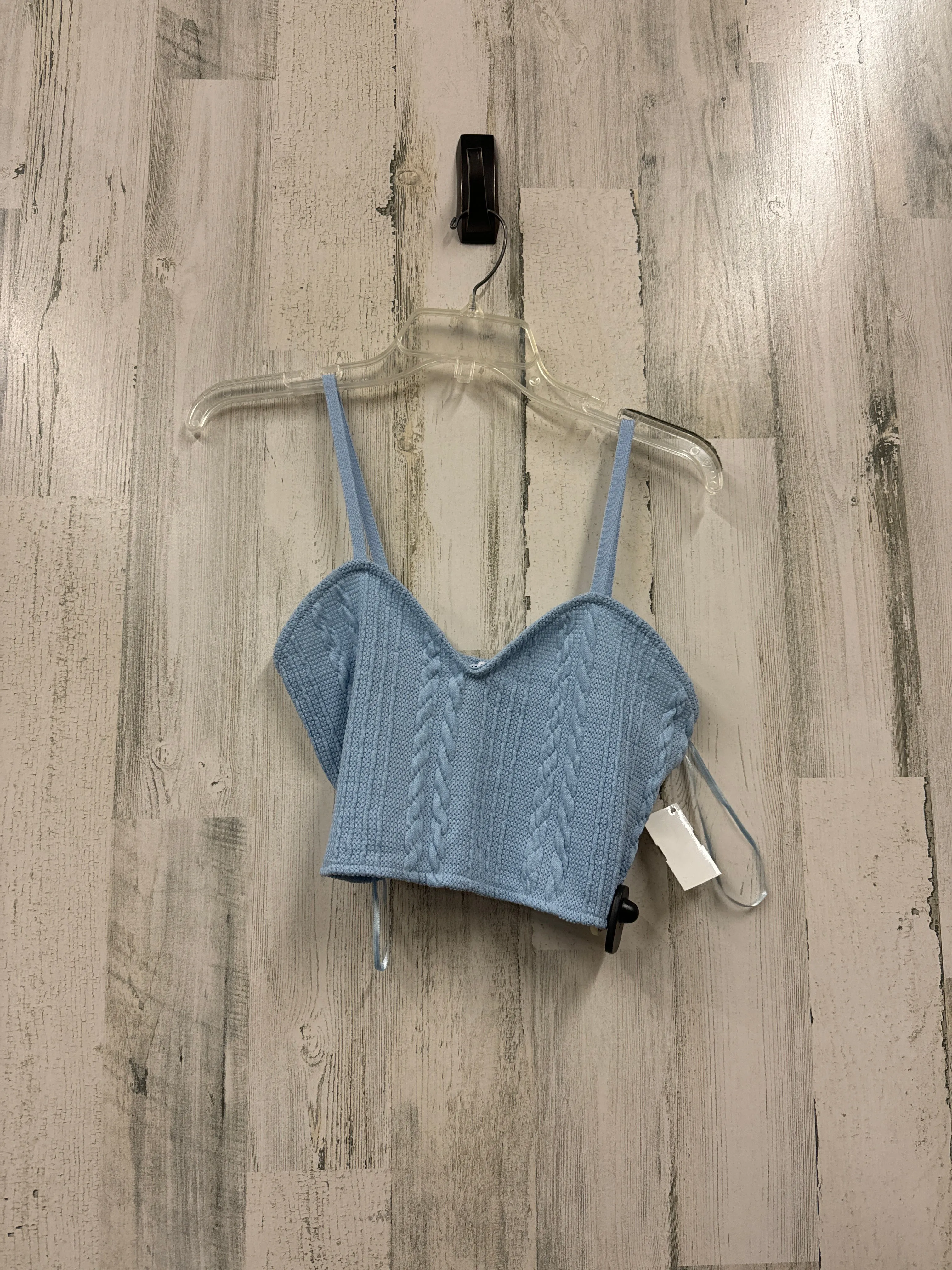 Blue Top Sleeveless Zara, Size M