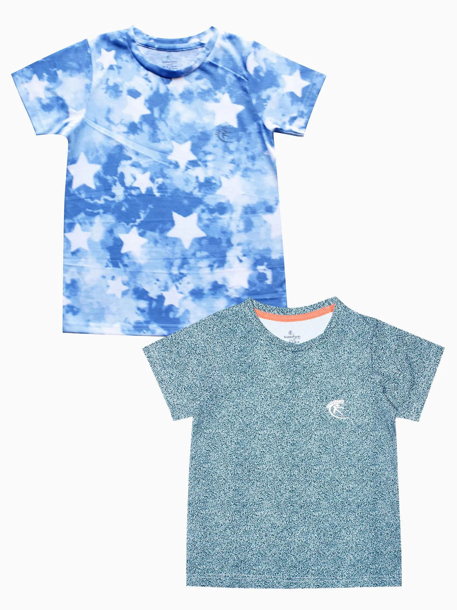 Boys Round Neck Half Sleeve Tee Pack of 2