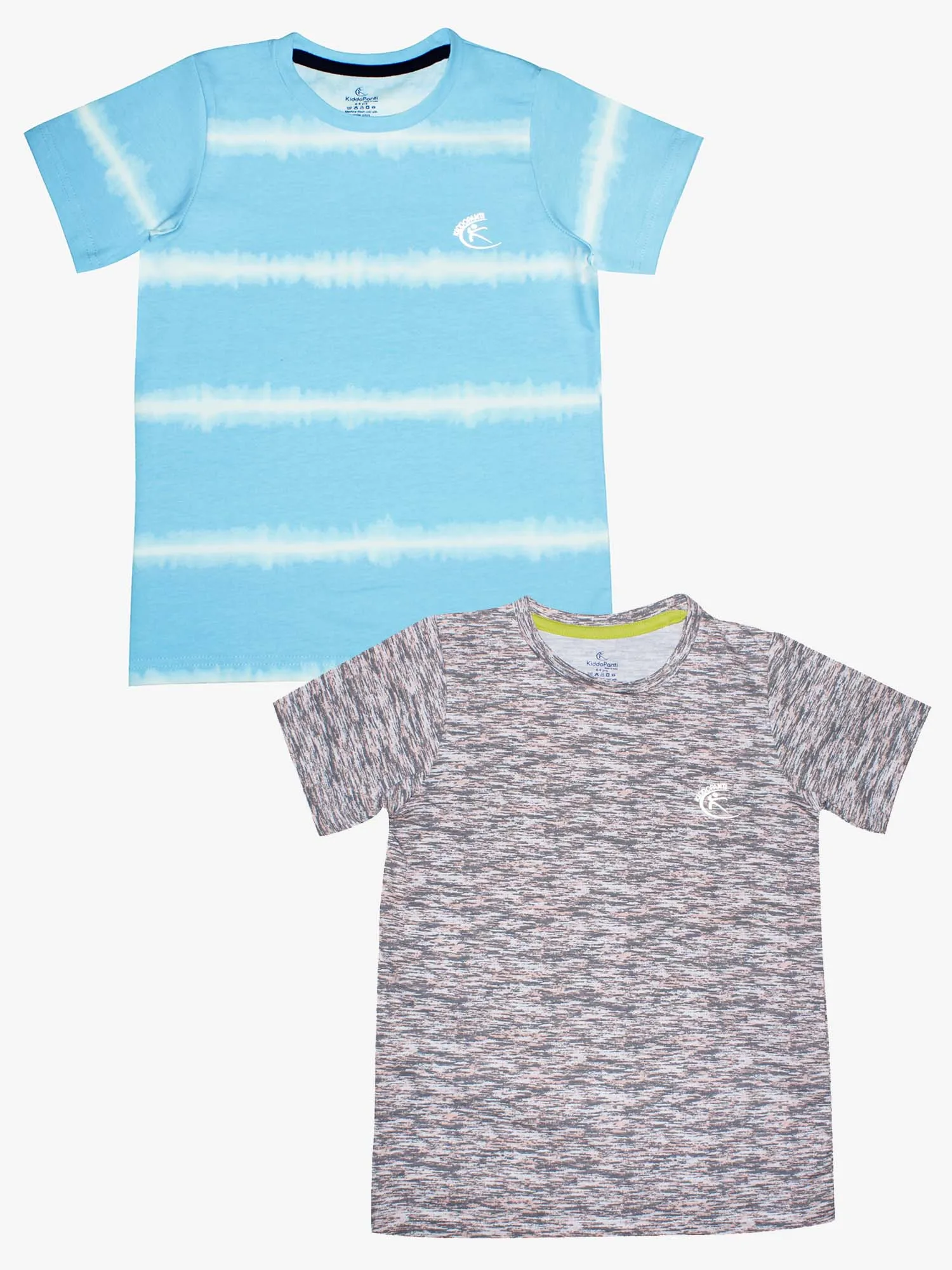 Boys Round Neck Half Sleeve Tee Pack of 2