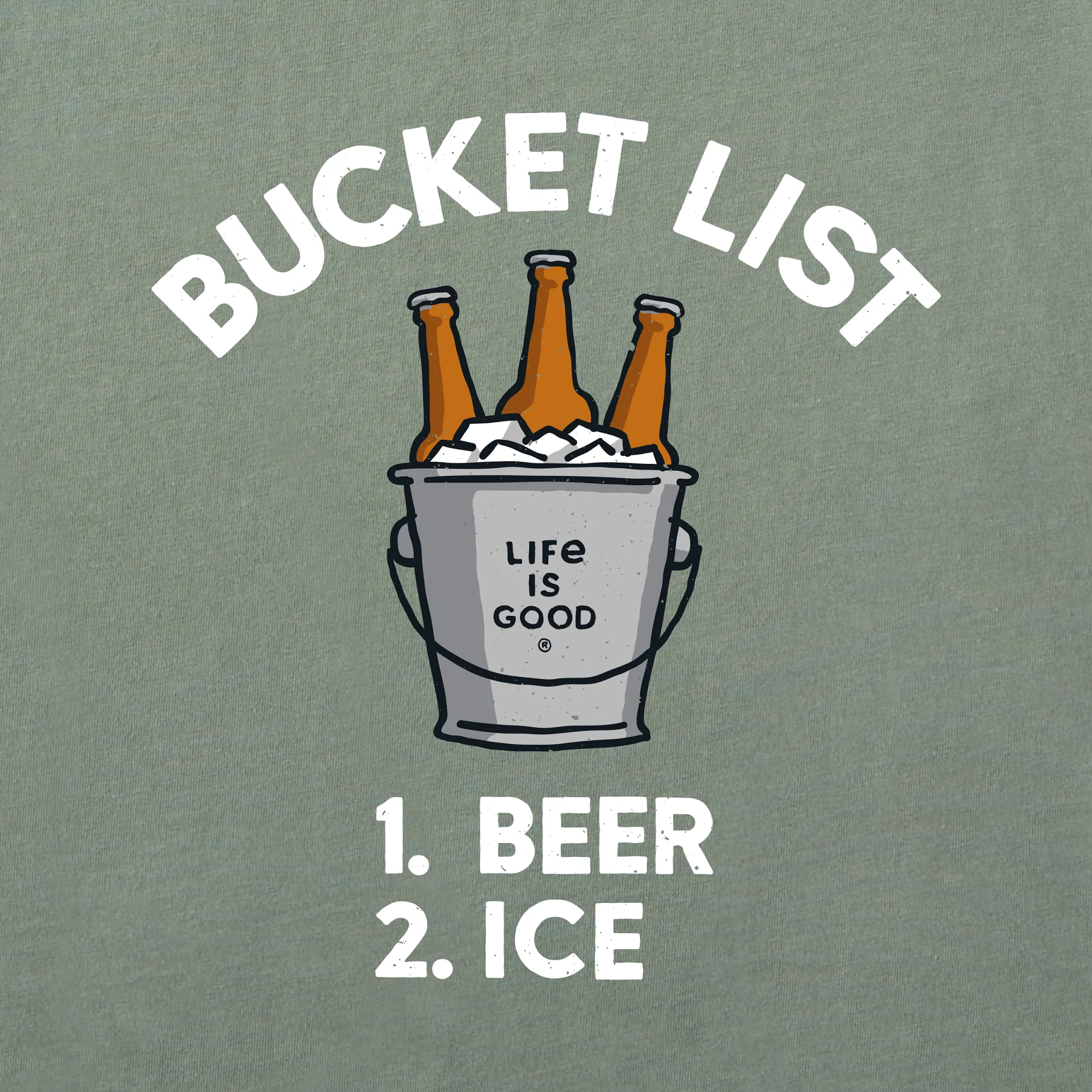 Bucket List Crusher-Lite Men's Short Sleeve Tee