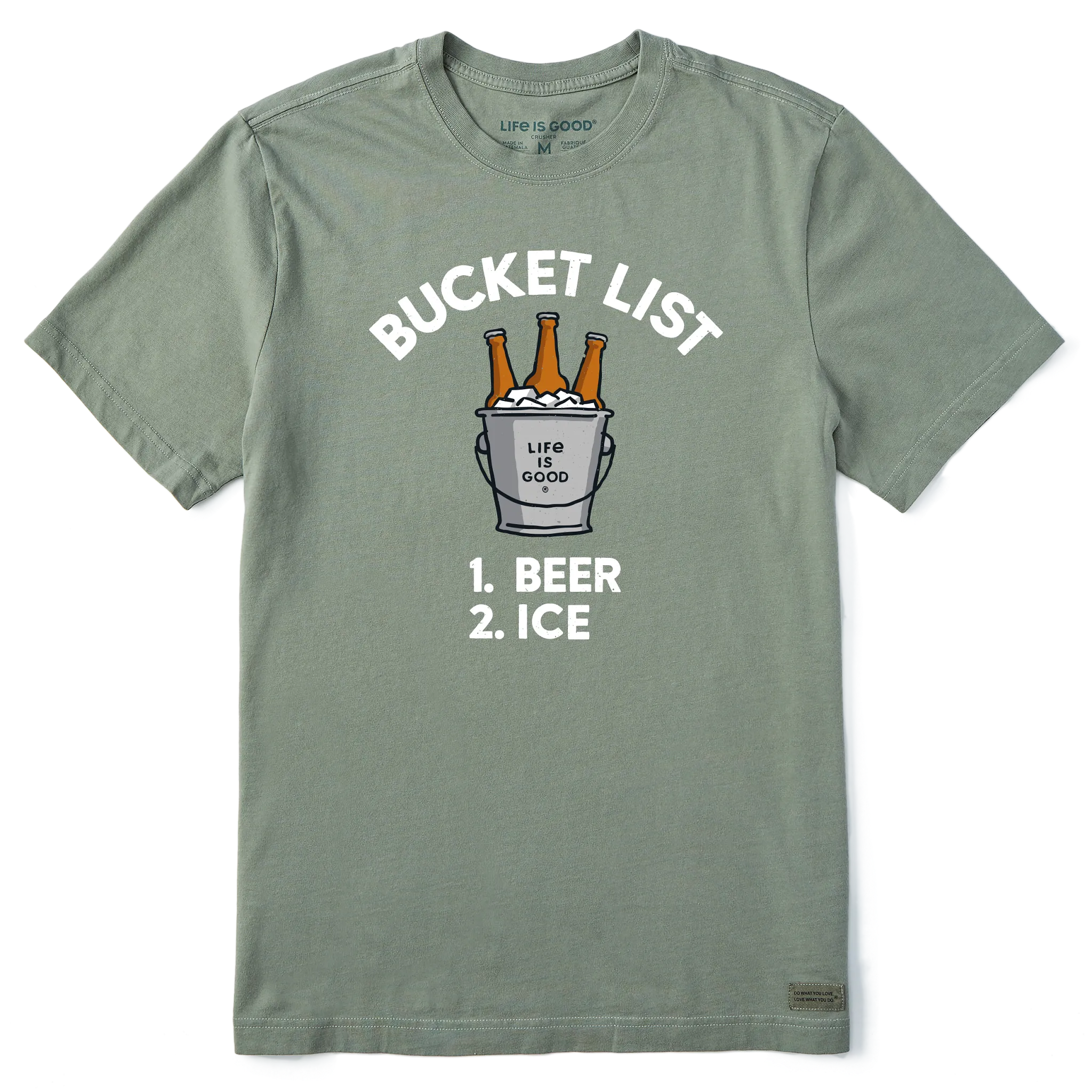 Bucket List Crusher-Lite Men's Short Sleeve Tee