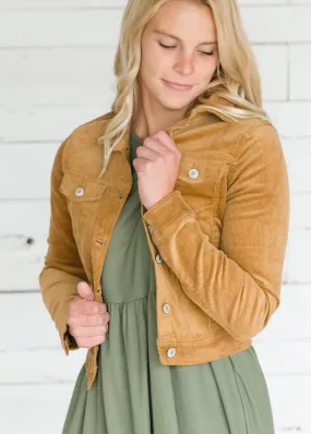 Button Down Corduroy Jacket - FINAL SALE