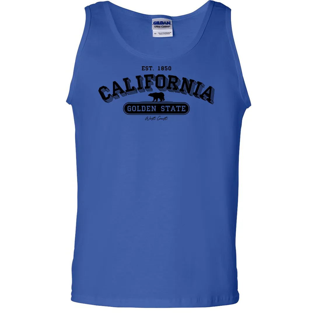 California Golden State 1850 Asst Colors Tank Top