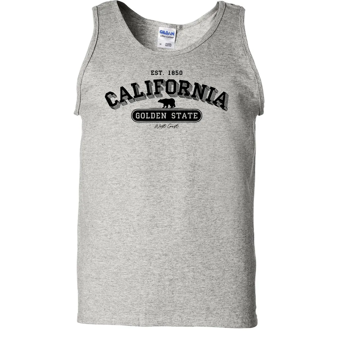 California Golden State 1850 Asst Colors Tank Top