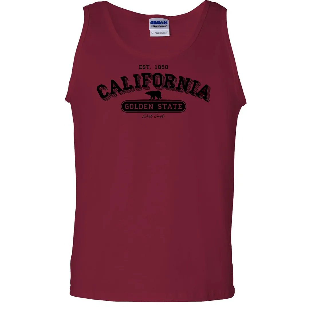 California Golden State 1850 Asst Colors Tank Top