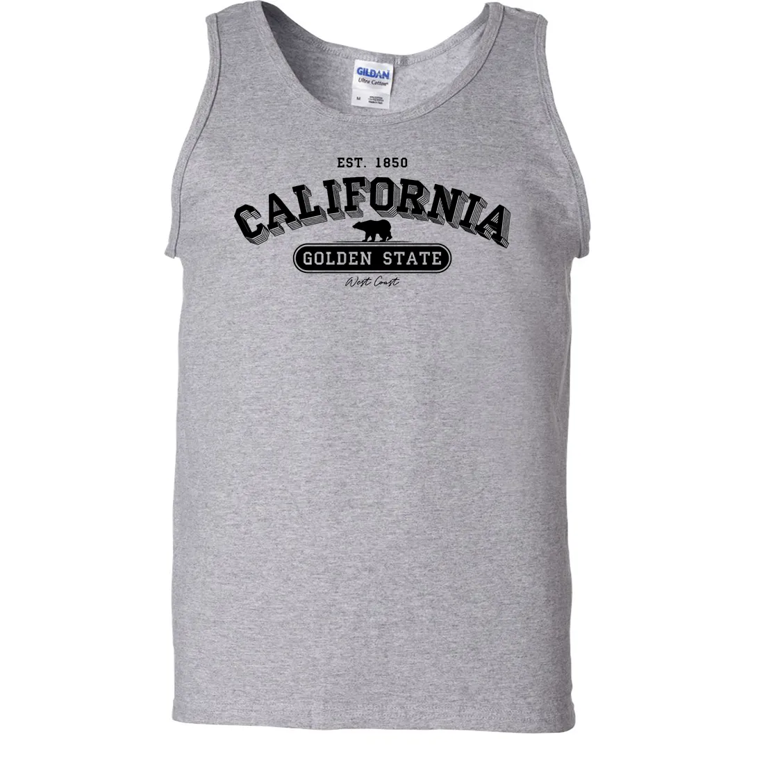 California Golden State 1850 Asst Colors Tank Top