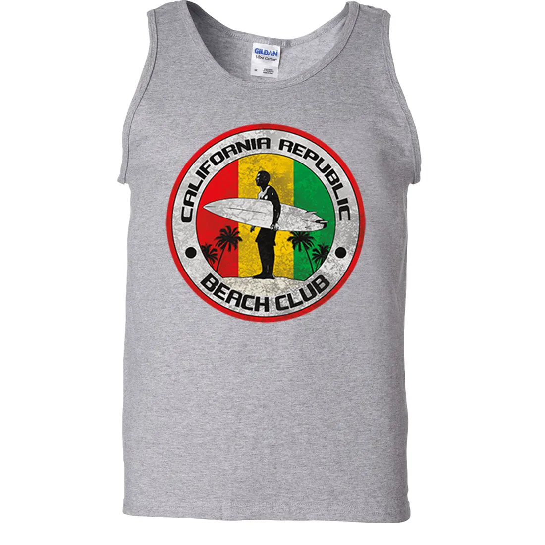 California Republic Beach Club Asst Colors Tank Top