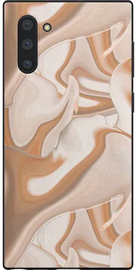 Caramel Delight | Marble Swirl Samsung Case