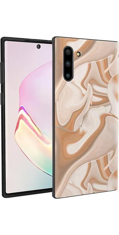 Caramel Delight | Marble Swirl Samsung Case